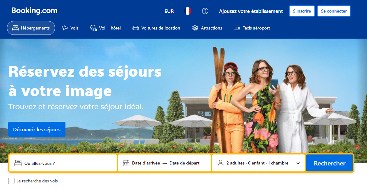 comprendre la loi de lexperience utilisateur de jakob nielsen exemple booking