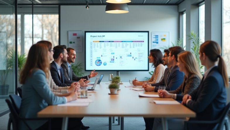 La réunion de lancement de projet, ou kick-off meeting, est le moment fondateur qui détermine la trajectoire de votre projet et conditionne sa réussite.