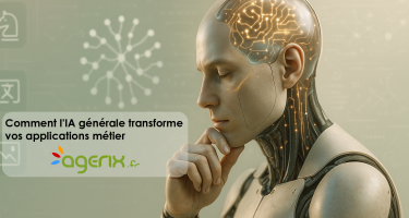 Intelligence artificielle générale et applications métier : analyse d'expert sur Genie 3, l'AGI et l'impact sur le développement applicatif en 2025.